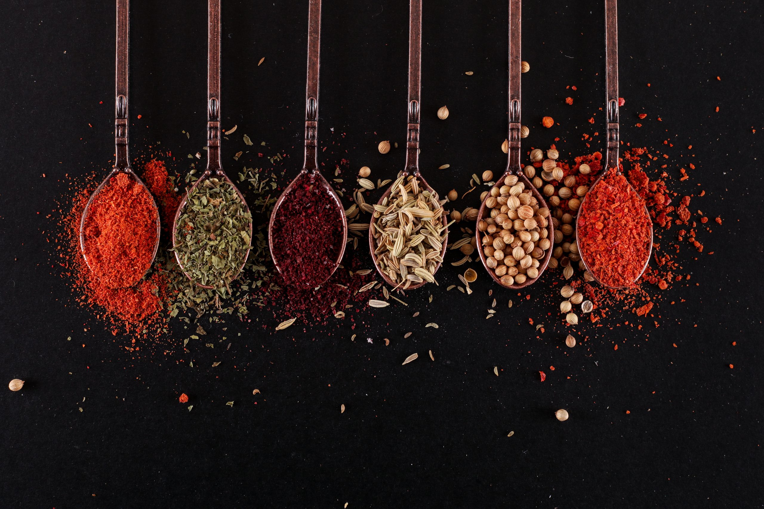 Sri Lankan spices prepared for processing